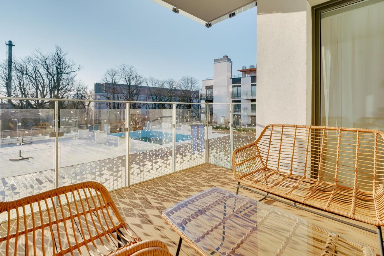 Faro Apartamenty Nadmorskie Tarasy Spa Przy Latarni I Molo Baseny, Sauny, Fitness I Parking W Cenie Kołobrzeg Eksteriør billede