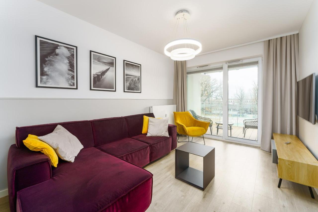 Faro Apartamenty Nadmorskie Tarasy Spa Przy Latarni I Molo Baseny, Sauny, Fitness I Parking W Cenie Kołobrzeg Eksteriør billede