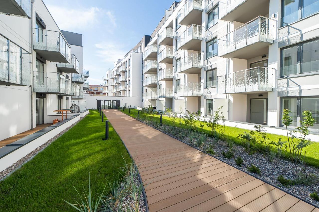 Faro Apartamenty Nadmorskie Tarasy Spa Przy Latarni I Molo Baseny, Sauny, Fitness I Parking W Cenie Kołobrzeg Eksteriør billede