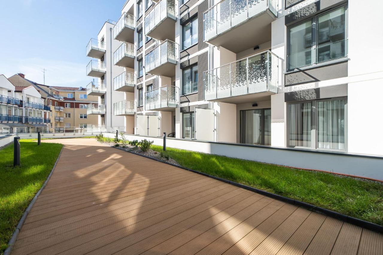 Faro Apartamenty Nadmorskie Tarasy Spa Przy Latarni I Molo Baseny, Sauny, Fitness I Parking W Cenie Kołobrzeg Eksteriør billede